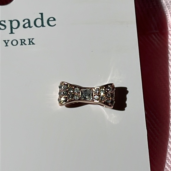 Kate Spade Pavé Bow Earrings - New - Picture 9 of 10